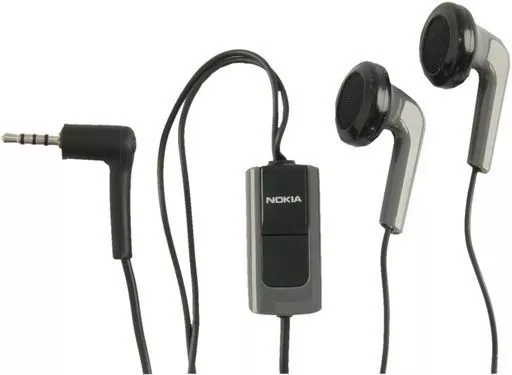 Nokia 6210N Navigator,6267,6500S,7210 Supernova PHF Stereo Headset HS-47 MHF4257