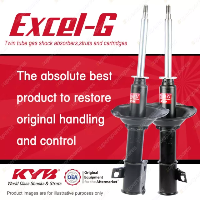 2x Front KYB Excel-G Strut Shock Absorbers for Subaru Liberty Legacy BD BG