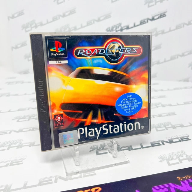 Roadsters PS1 PlayStation PAL/UK Racing Complete with Manual