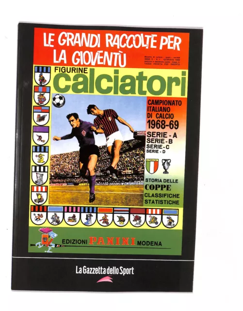 EBOND La Gazzetta dello Sport Figurine Calciatori 1968/69 Libro LI018061