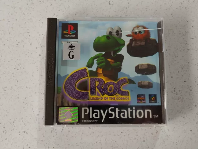 Croc Legend of the Gobbos (Sony PlayStation PS1 One) BLACK LABEL Complete PAL