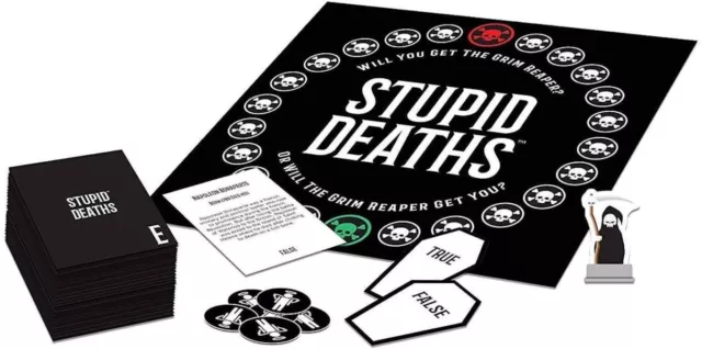 Paul Lamond Games Stupid Deaths Board Game,Black 3