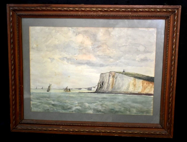 Tableau Ancien Paysage, Paysage Italien, XIXème Siècle. (Q