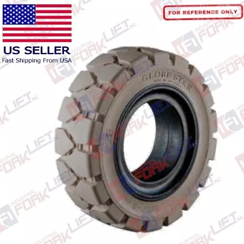 6.00-9 Forklift Solid Pneumatic Tire  GlobeStar Grey Traction