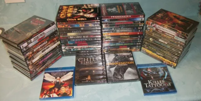 NEW Horror DVDs and Blu-rays $2.95 to $4.95 You Pick, Buy More Save Up To 25%