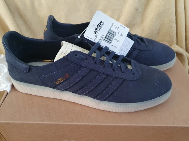Adidas gazelle crafted navy sale