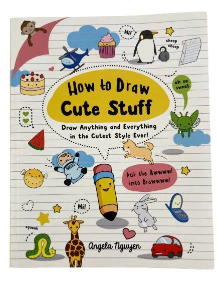 HOW TO DRAW Cute Stuff by Angela Nguyen Vintage Book 2017 - Good ...