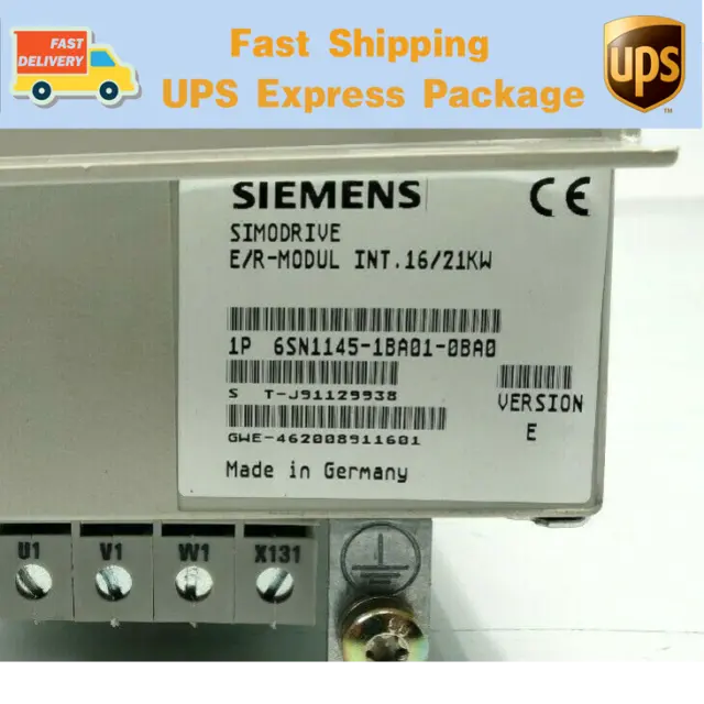 6SN1145-1BA01-0BA0 SIEMENS Simodrive I/R Module Infrared Module Fast Shipping GQ