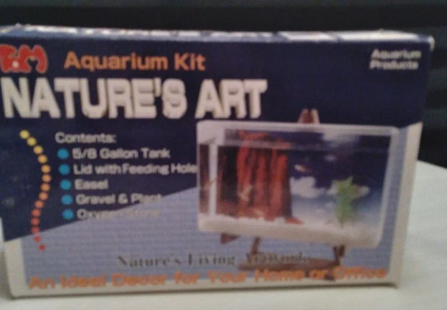 NATURE'S ART Acquarium Kit 5/8 Gallon Tank [Y153] made by TOM
