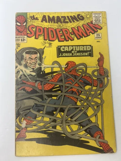 The Amazing Spider-Man #25 Marvel Comics 1965 Silver Age, Boarded