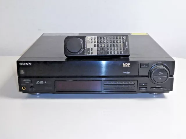 Sony MDP-440 High-End LaserDisc / LD Player full serviced inkl. FB, 2J. Garantie