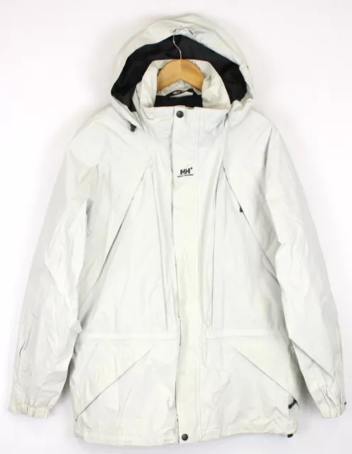 Helly Hansen Uomo Giacca Taglia M Hellytech Con Impermeabile Grigio Zip s6498