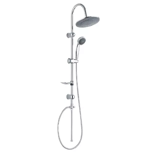 Colonne Douche 5 Jets Modèle Duo Loquet Combiné Barre 95x2 CM Barre Douche