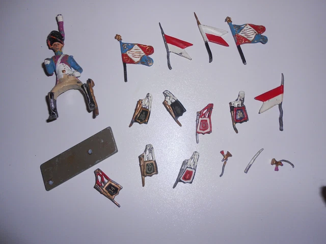 Lot 9 Soldats Cavalerie Napoléon Starlux - Collection Figurines