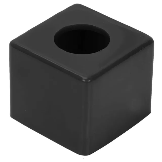 (Black)Portable Billiard Pool Chalk Holder Protective Cover High End Acc HG5