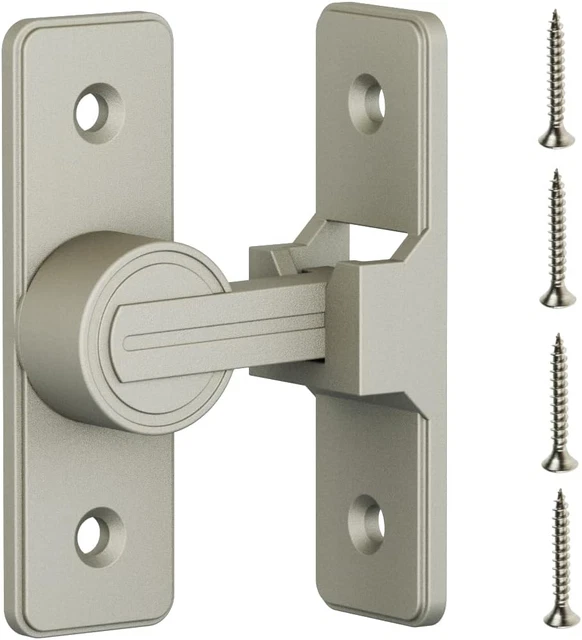 Barn Door Lock Latch – 90-Degree Barn Door Latch Sliding Lock – Home Security Do