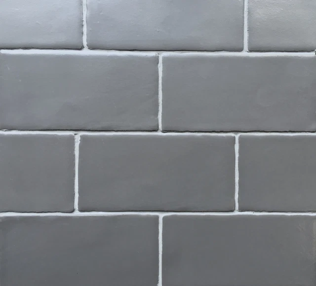 3x6 Dark Gray Matte Subway Ceramic Tile Wall Backsplash Décor Bath Kitchen