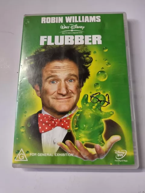 FLUBBER DVD DISNEY Kids Family Movie - Starring Robin Williams az298 £7 ...