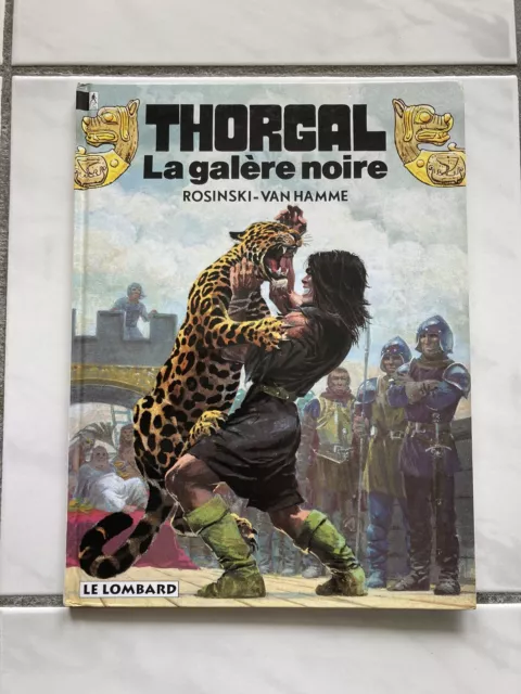 bd Thorgal - La Galère Noire - Rosinski / Van Hamme / Lombard 1996