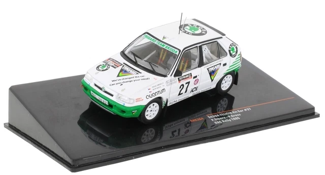 Voiture Miniature SKODA Felicia Kit Car Rallye 1996 N°27 - IXOMODELS 1/43