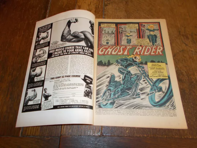 Marvel Spotlight #5 - Marvel 1972 20c Friedrich Ploog 1st app Ghost Rider FN/VFN 3
