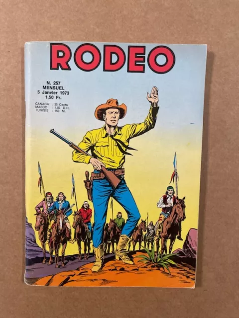 RODEO numéro 257 - Éditions LUG - Janvier 1973 - TBE