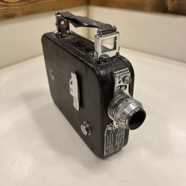 Kodak Cine Eight Model 60 8mm Motion Picture Film Camera w/Anastigmat 13mm Lens
