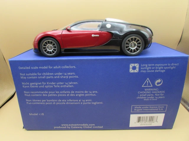 NOS AUTOART 1/18 Scale 70906 Bugatti EB 16.4 Veyron production car