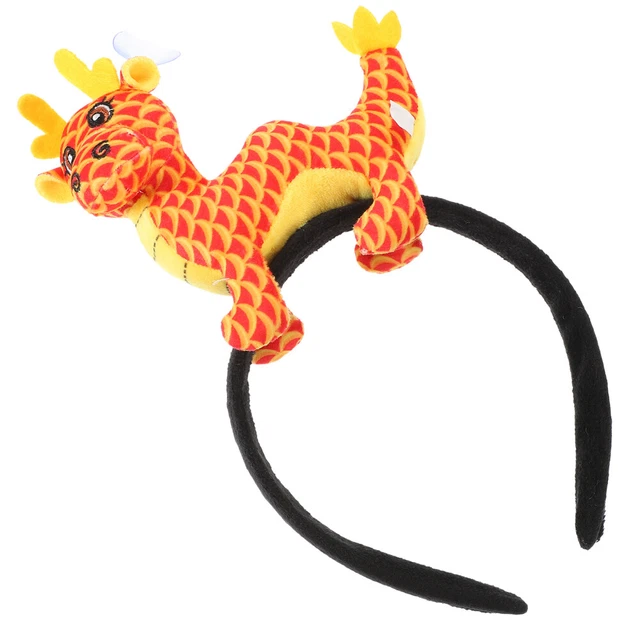 Bande de dragon de style chinois Chinois Nouvel An Dragon Hairband Cartoon