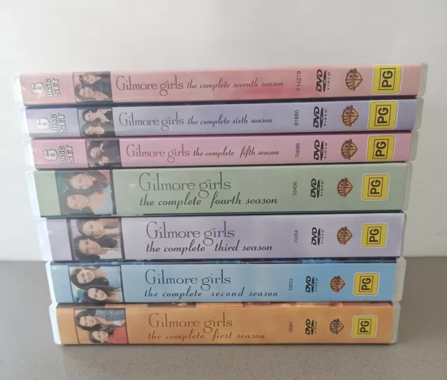 Gilmore Girls Complete Set Series 1 - 7 DVD Seasons 1 2 3 4 5 6 7 Region 4