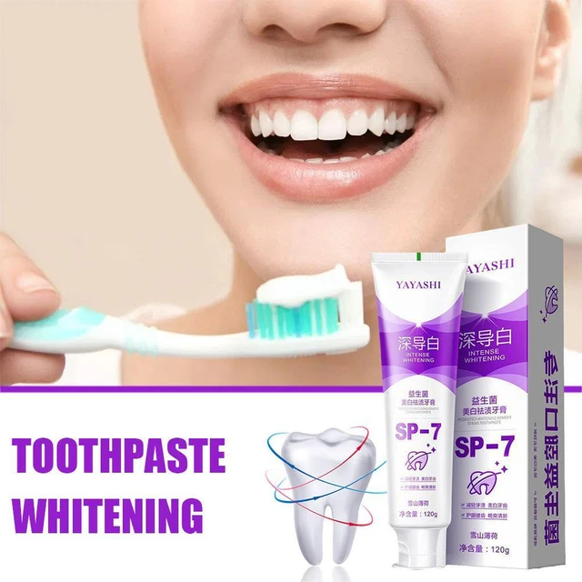120g SP-7 Probiotic Whitening Toothpaste Color Corrector Stain Removal R1Q9