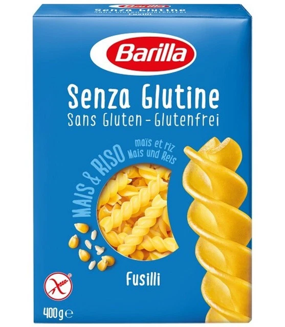 Barilla Fusilli Senza Glutine 400 Gr