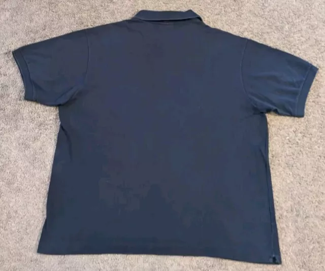 Men's Lacoste Crocodile Logo Navy Blue Polo Shirt FRA Size 6 / USA Size Large 3