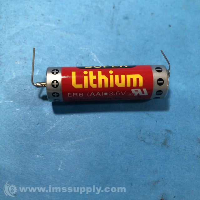 Maxell 60750-1001 Battery, Lithium, PCB Battery Back-up, 3.6 FNIP