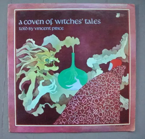 VINCENT PRICE COVEN OF WITCHES TALES RECORD LP  Halloween