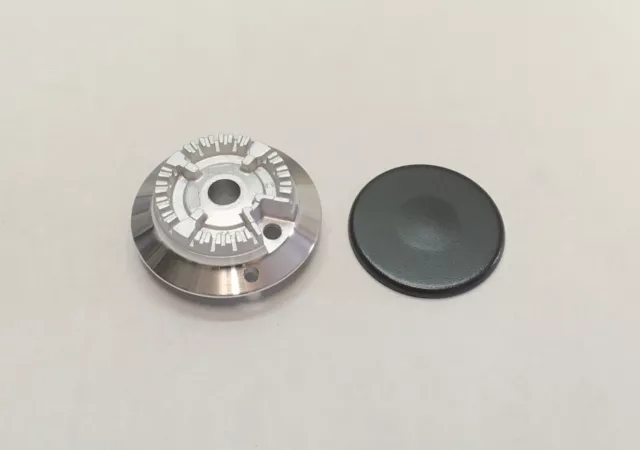 Smeg Gas Cooktop SMALL Burner Head + CAP PSA906-4 SA62MFX5 SA62MFXS