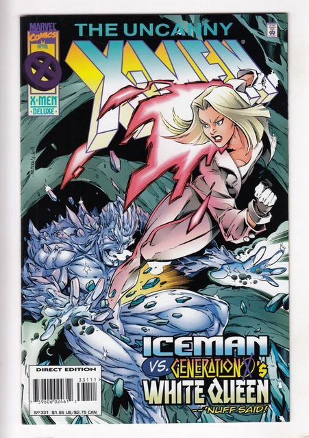 UNCANNY X-MEN #331 (1996-04) Vol 1 MARVEL Lobdell Hitch Matsuda X-Force MID+