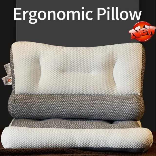 2024 Ergonomic Pillow Cervical Memory Foam Pillow for Neck and Shoulder Pain DE