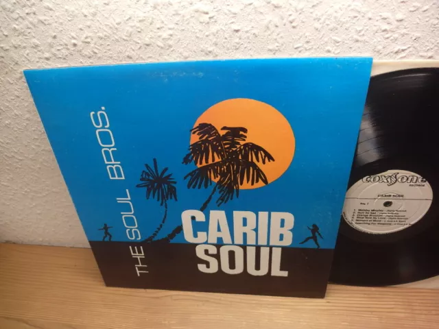 The Soul Bros Carib Soul, Coxsone Records, CSL 8002 RARE JAMAICA LP 1968