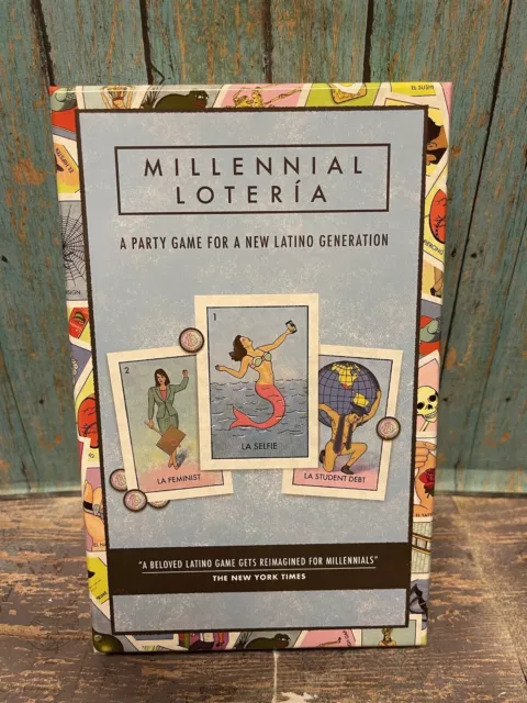Millennial Loteria Party Game: Family Fiesta Edition Brand like Mexican Bingo
