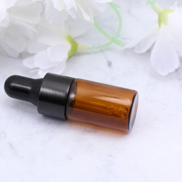 50 Pcs Boston Runde Flaschen Aromatherapie-Flasche Mit Ätherischen Ölen Reisen