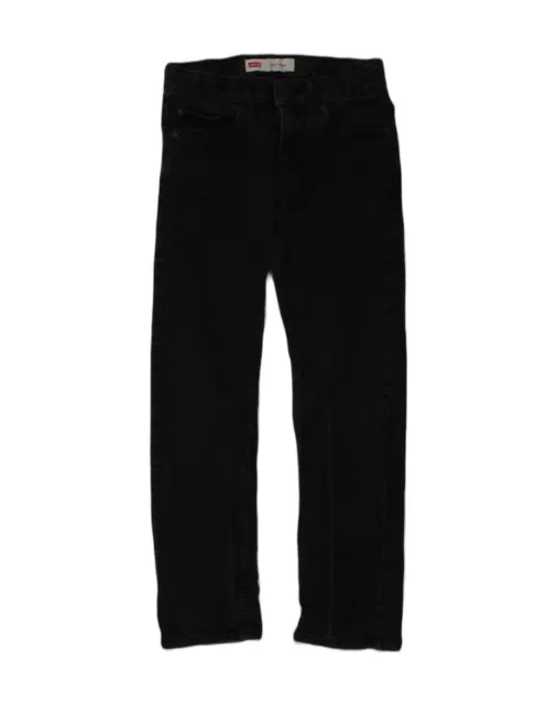 LEVI'S Boys 511 Slim Jeans 11-12 Years W26 L26  Black Cotton AO16