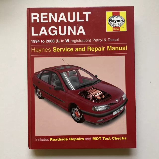Renault Laguna 1994-1996 Petrol & Diesel Haynes Service & Repair Manual 3252