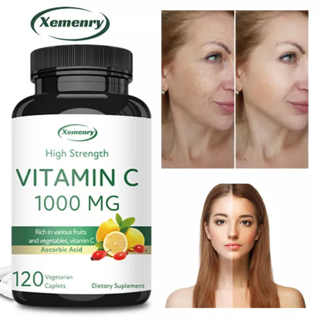 Vitamine C Haute Résistance Gélules 1000mg - Soutien Énergétique Et Immunitaire