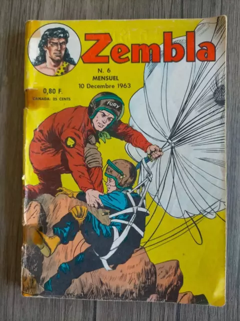 ZEMBLA n° 6 LUG EO 10/12/1963   FURY  MAC