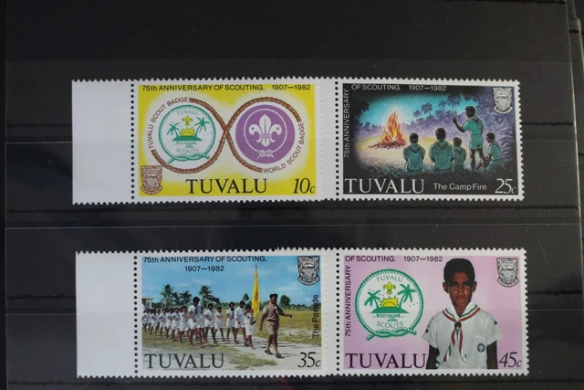 Tuvalu 166-169 postfrisch Pfadfinder #WE992