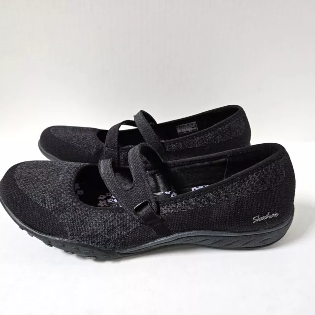 SKECHERS SHOES WOMENS 10 Relaxed Fit Breathe Easy Lucky Lady Mary Jane ...
