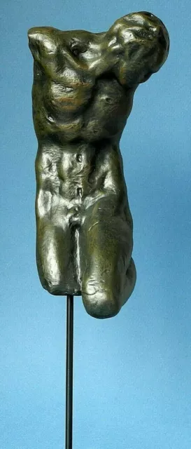 Figurine Decorative Man Sinner Figurine Of Michelangelo Figures Bronze
