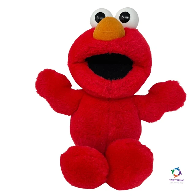 Vtg Tickle Me Elmo Surprise 2000 Talking Shimmers Plush Stuffed Toy Fisher Price