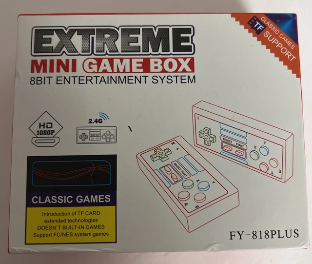 EXTREME MINI GAME Box 8 Bit Entertainment System FY818PLUS 19.50
